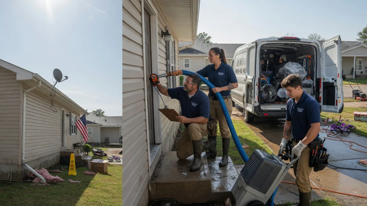 Ceiling Water Damage Restoration in Karns City, PA near me